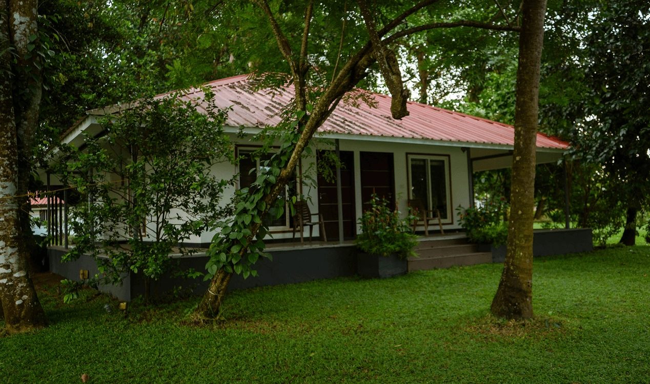 The farm house at Giby Farm